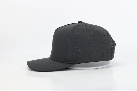 5-Panel Performance Hat - Charcoal