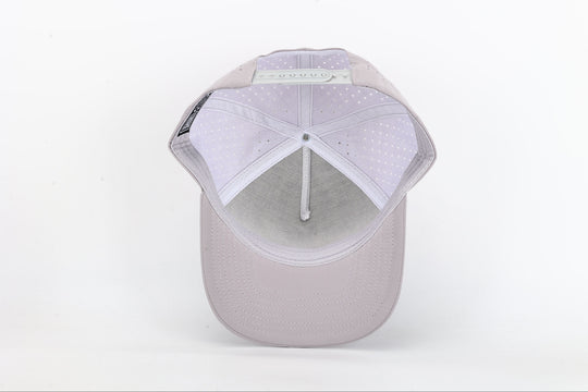 5-Panel Performance Hat - Light Gray