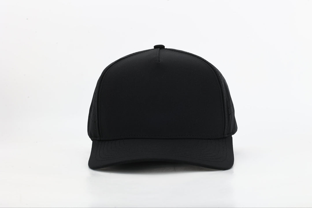 5-Panel Performance Hat - Black