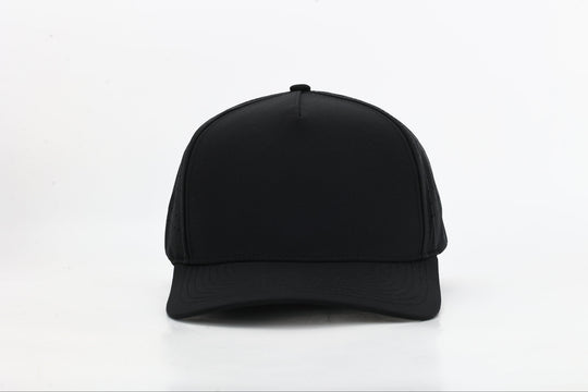 5-Panel Performance Hat - Black