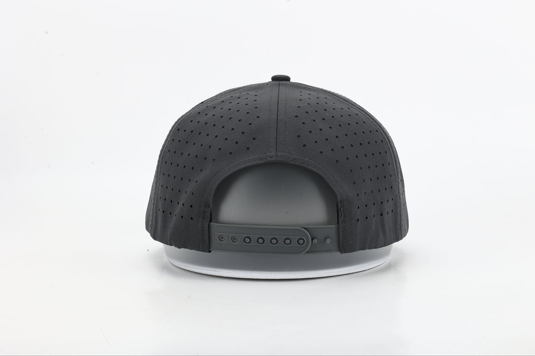 5-Panel Performance Hat - Charcoal