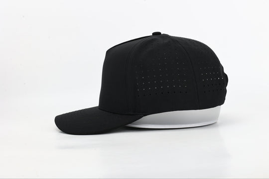 5-Panel Performance Hat - Black