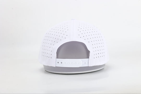 5-Panel Performance Hat - White